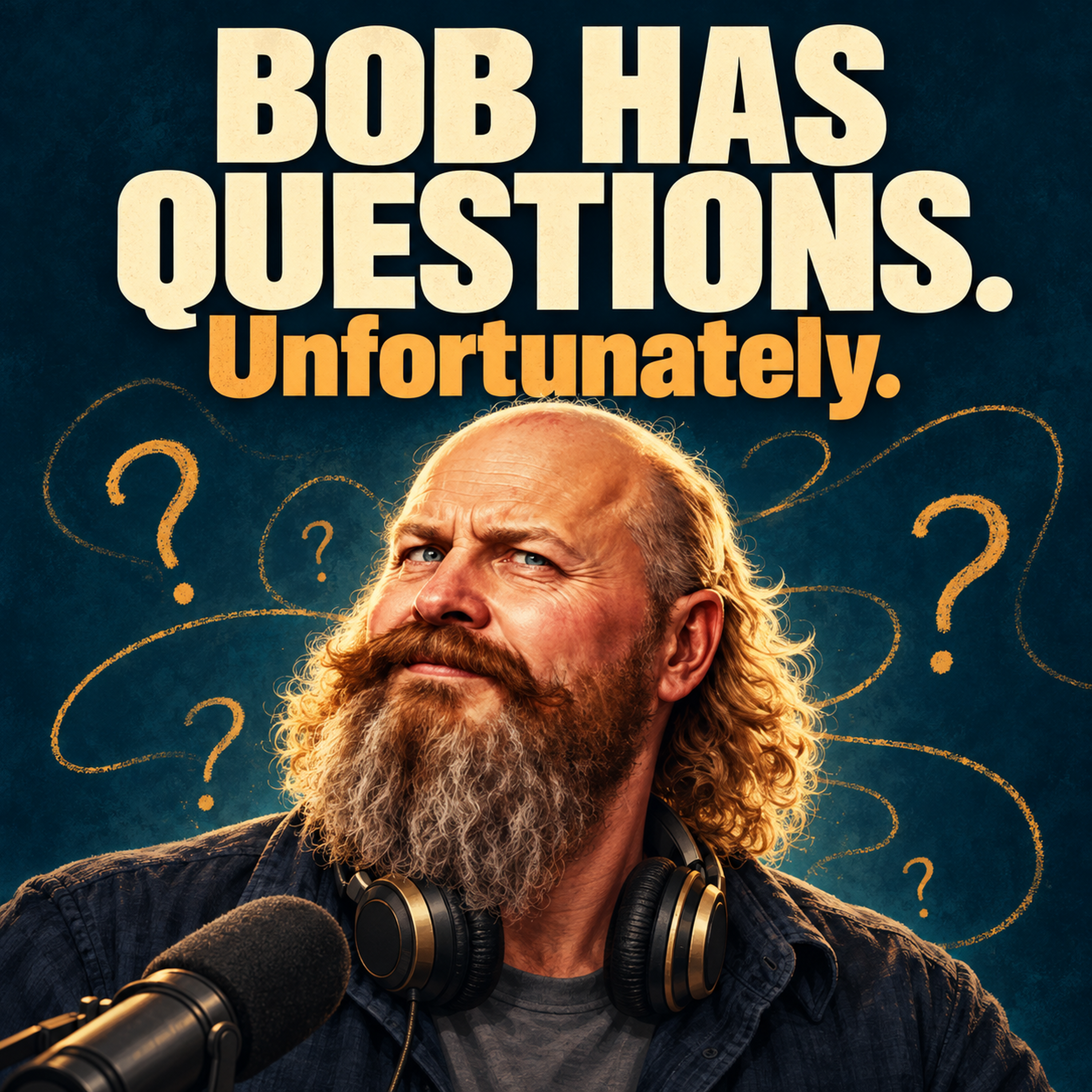 Bob Has Questions. Unfortunately. show cover